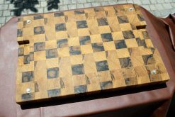 קרש חיתוך גדע מעץ לימבה | End Grain Butcher Block