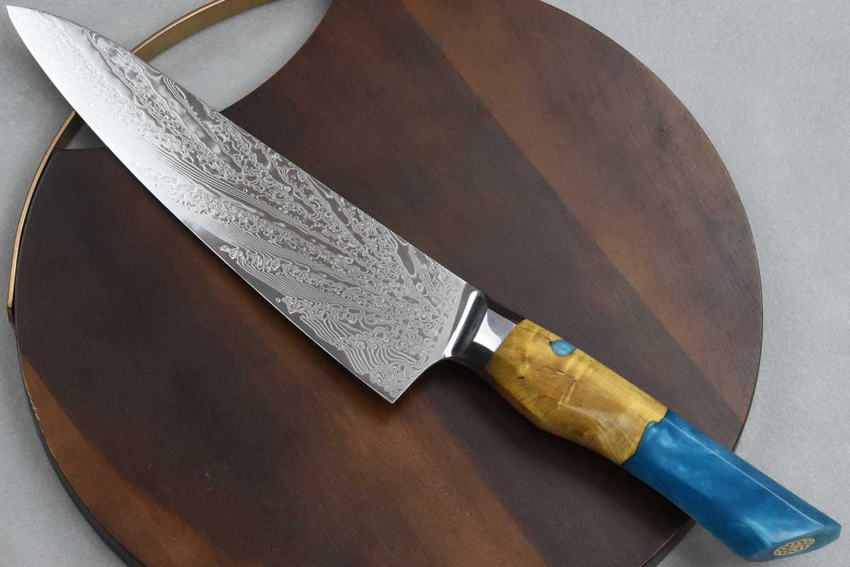 סכין שף (גיוטו) היגאשי 210מ"מ 10Cr15CoMoV Epoxy